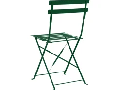 Set bistrot Pieghevole FIORI Metallo Verde scuro