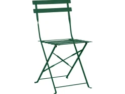 Set bistrot Pieghevole FIORI Metallo Verde scuro