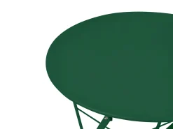 Set bistrot Pieghevole FIORI Metallo Verde scuro