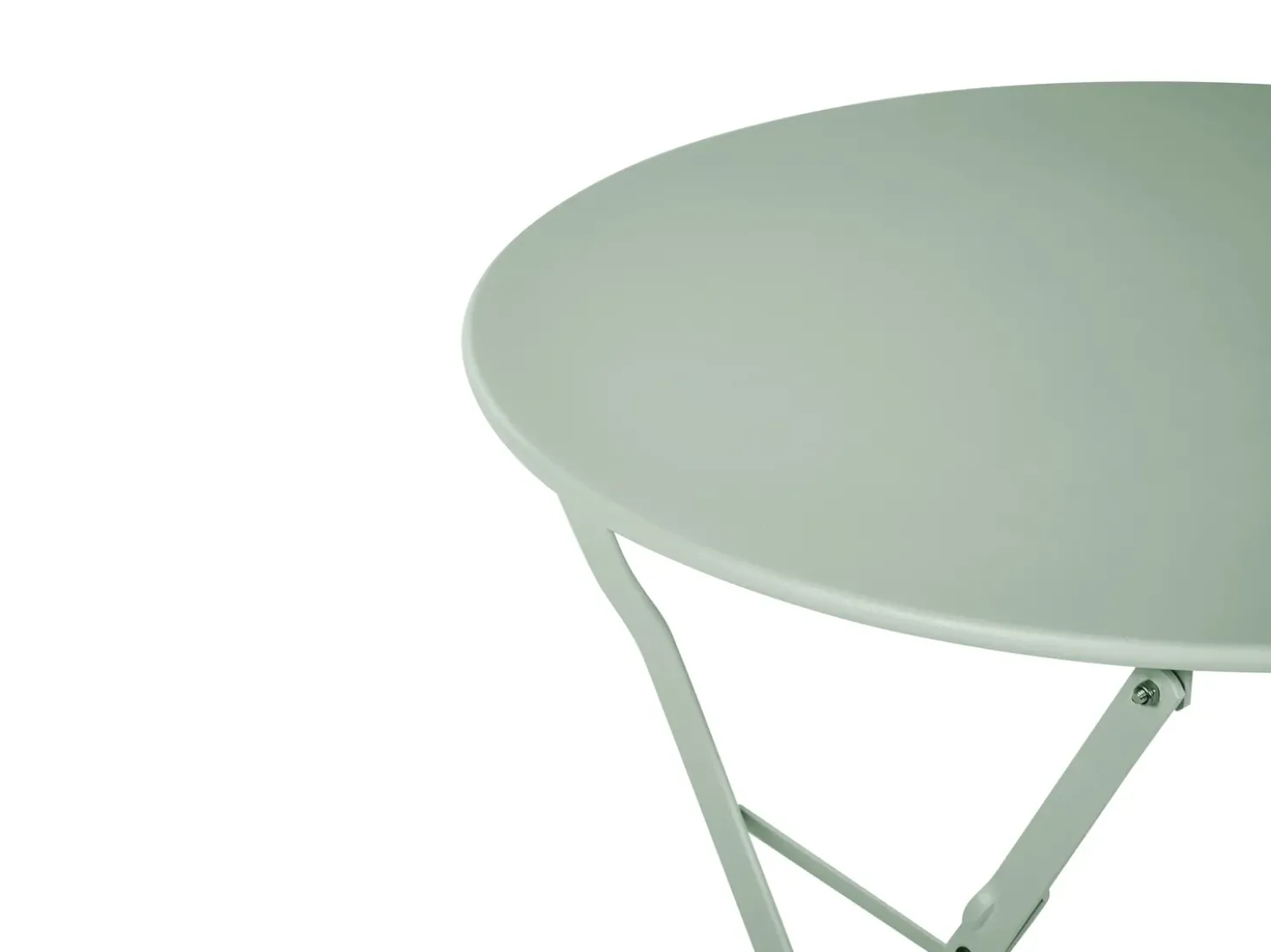 Set bistrot Pieghevole FIORI Metallo Grigio