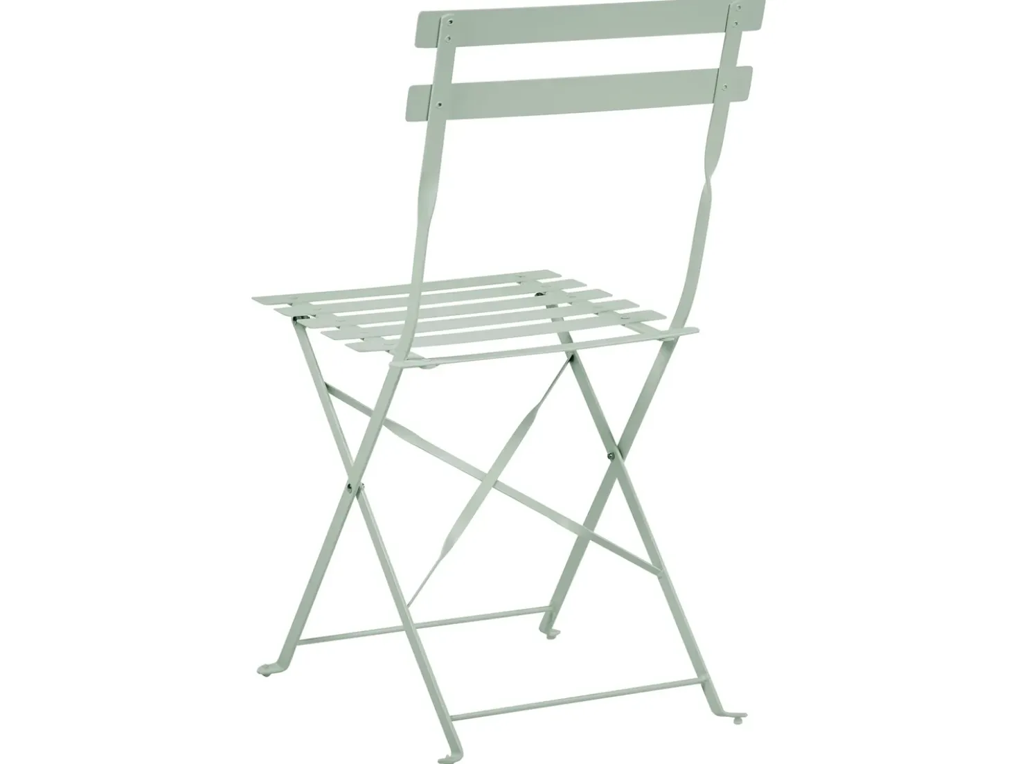Set bistrot Pieghevole FIORI Metallo Grigio