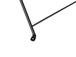 Set bistrot Pieghevole FIORI Metallo Nero
