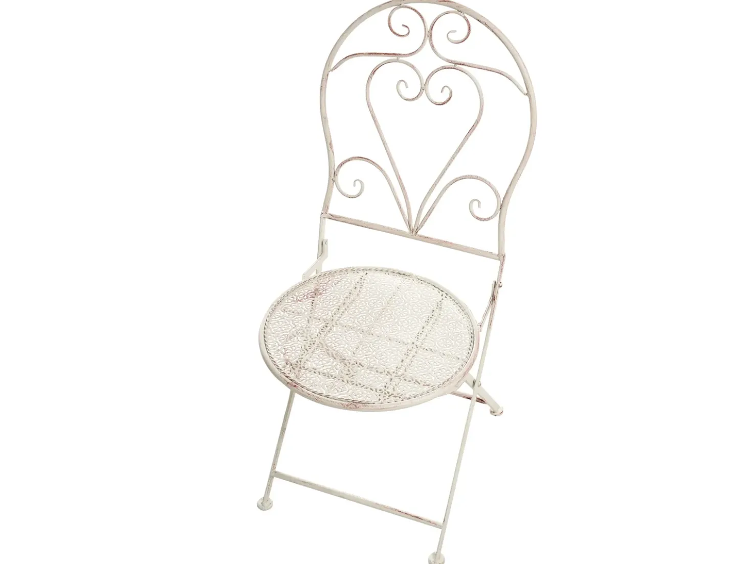 Set bistrot Pieghevole FOLELLI Metallo Beige chiaro