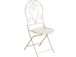 Set bistrot Pieghevole FOLELLI Metallo Beige chiaro
