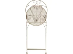 Set bistrot Pieghevole FOLELLI Metallo Beige chiaro
