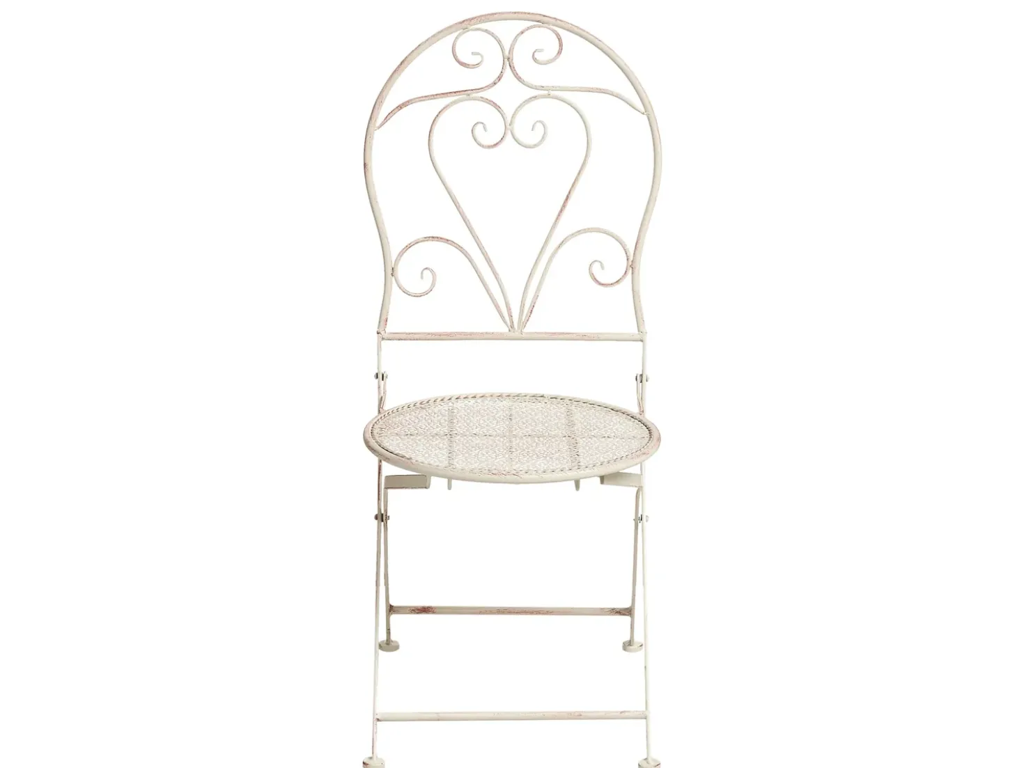Set bistrot Pieghevole FOLELLI Metallo Beige chiaro