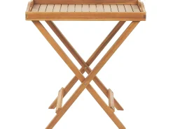 Set bistrot Pieghevole JAVA Legno d'acacia Marrone chiaro
