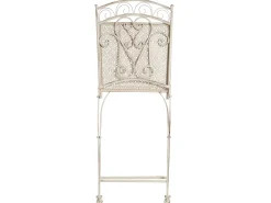 Set bistrot Pieghevole JUINA Metallo Beige chiaro