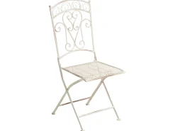 Set bistrot Pieghevole JUINA Metallo Beige chiaro