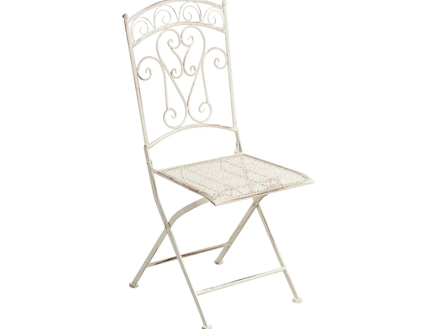 Set bistrot Pieghevole JUINA Metallo Beige chiaro