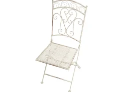 Set bistrot Pieghevole JUINA Metallo Beige chiaro