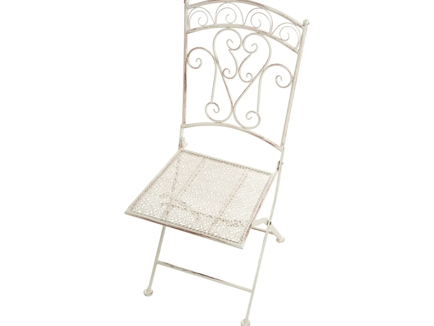 Set bistrot Pieghevole JUINA Metallo Beige chiaro