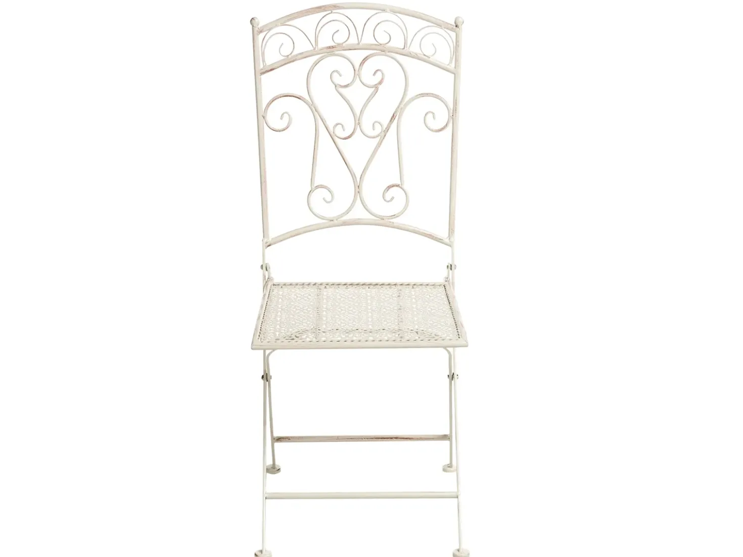 Set bistrot Pieghevole JUINA Metallo Beige chiaro