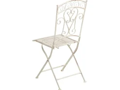 Set bistrot Pieghevole JUINA Metallo Beige chiaro
