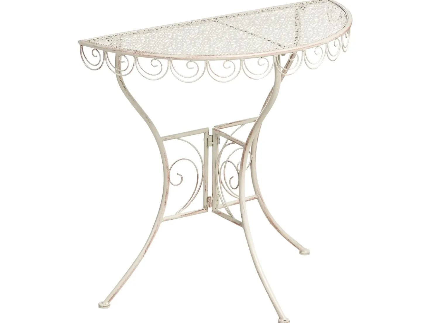 Set bistrot Pieghevole JUINA Metallo Beige chiaro