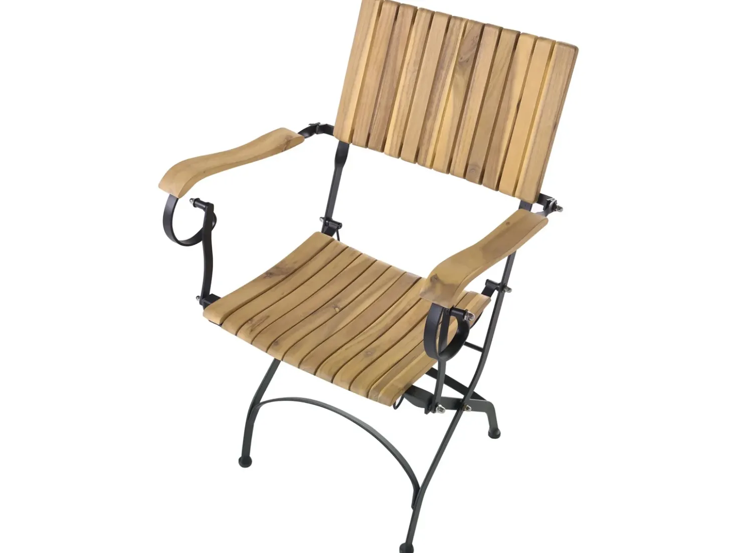 Set bistrot Pieghevole LASCARI Legno d'acacia Marrone chiaro