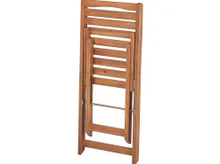 Set bistrot Pieghevole LENOLA Legno d'acacia Marrone