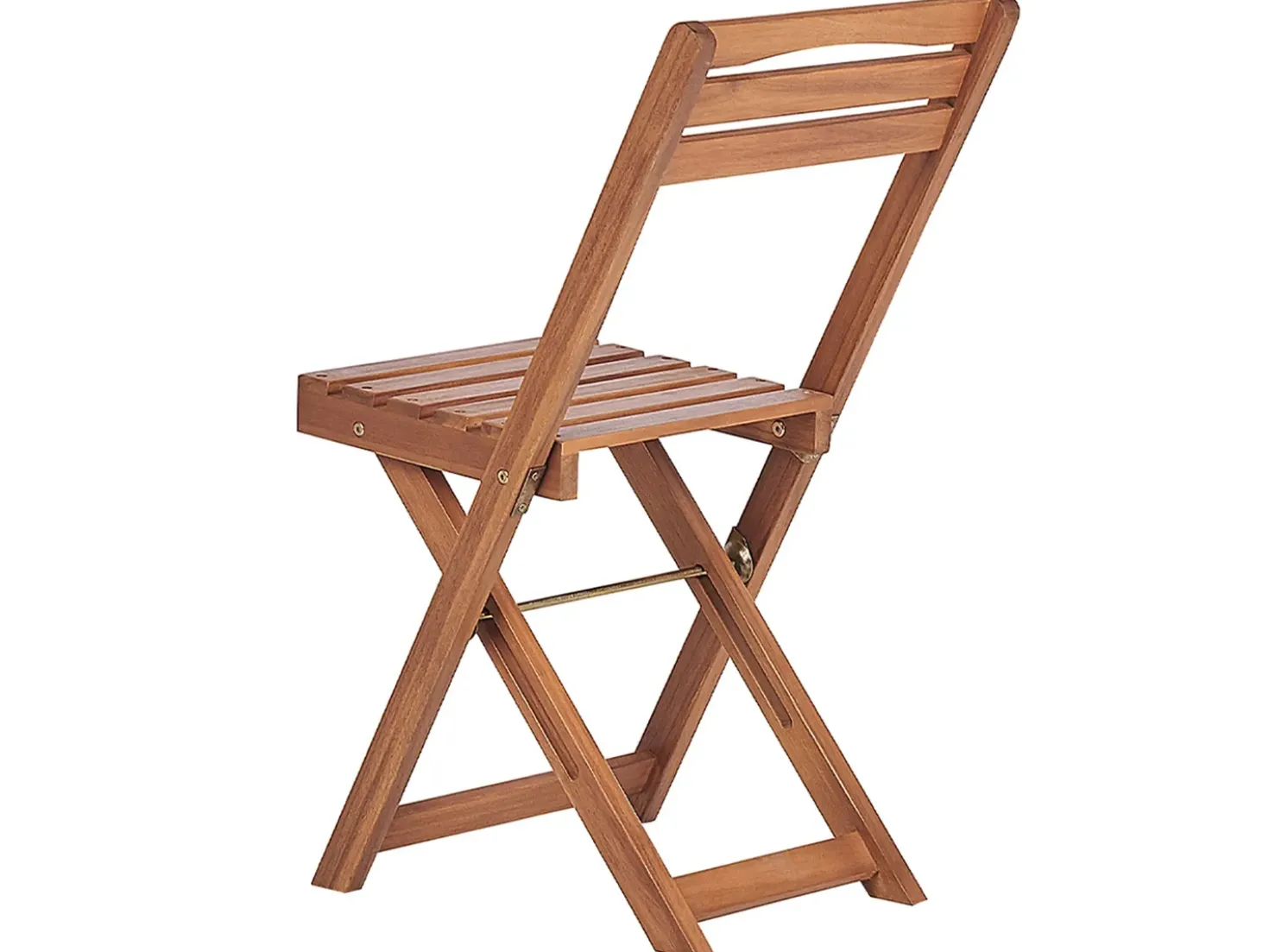 Set bistrot Pieghevole LENOLA Legno d'acacia Marrone