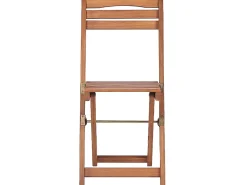Set bistrot Pieghevole LENOLA Legno d'acacia Marrone