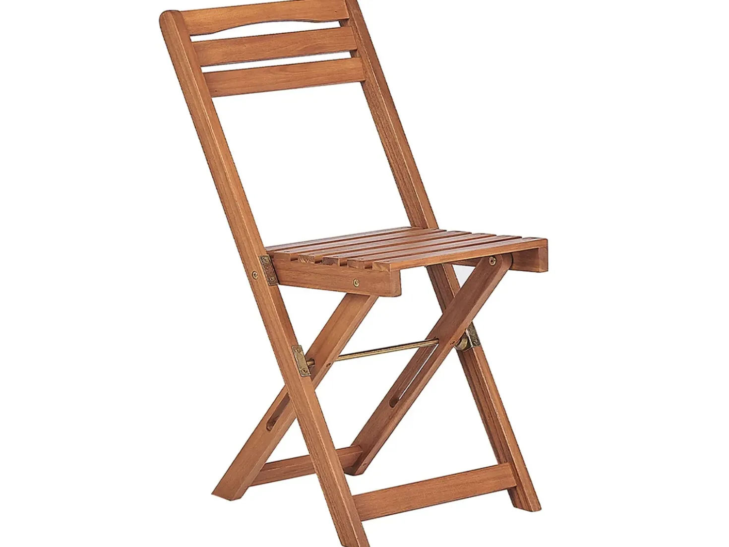 Set bistrot Pieghevole LENOLA Legno d'acacia Marrone