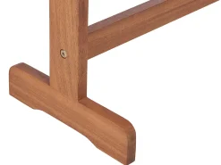 Set bistrot Pieghevole LENOLA Legno d'acacia Marrone