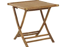 Set bistrot Pieghevole MOLISE Bambù Marrone