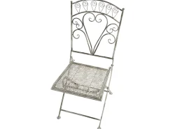 Set bistrot Pieghevole NURRA Metallo Grigio