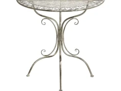 Set bistrot Pieghevole NURRA Metallo Grigio
