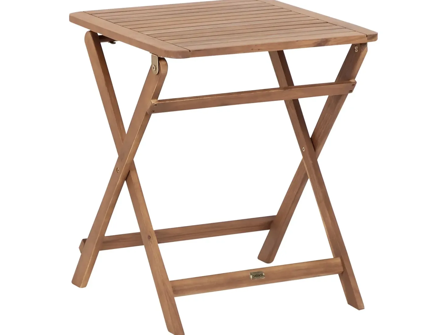 Set bistrot Pieghevole PARAGGI Legno di acacia certificato Marrone