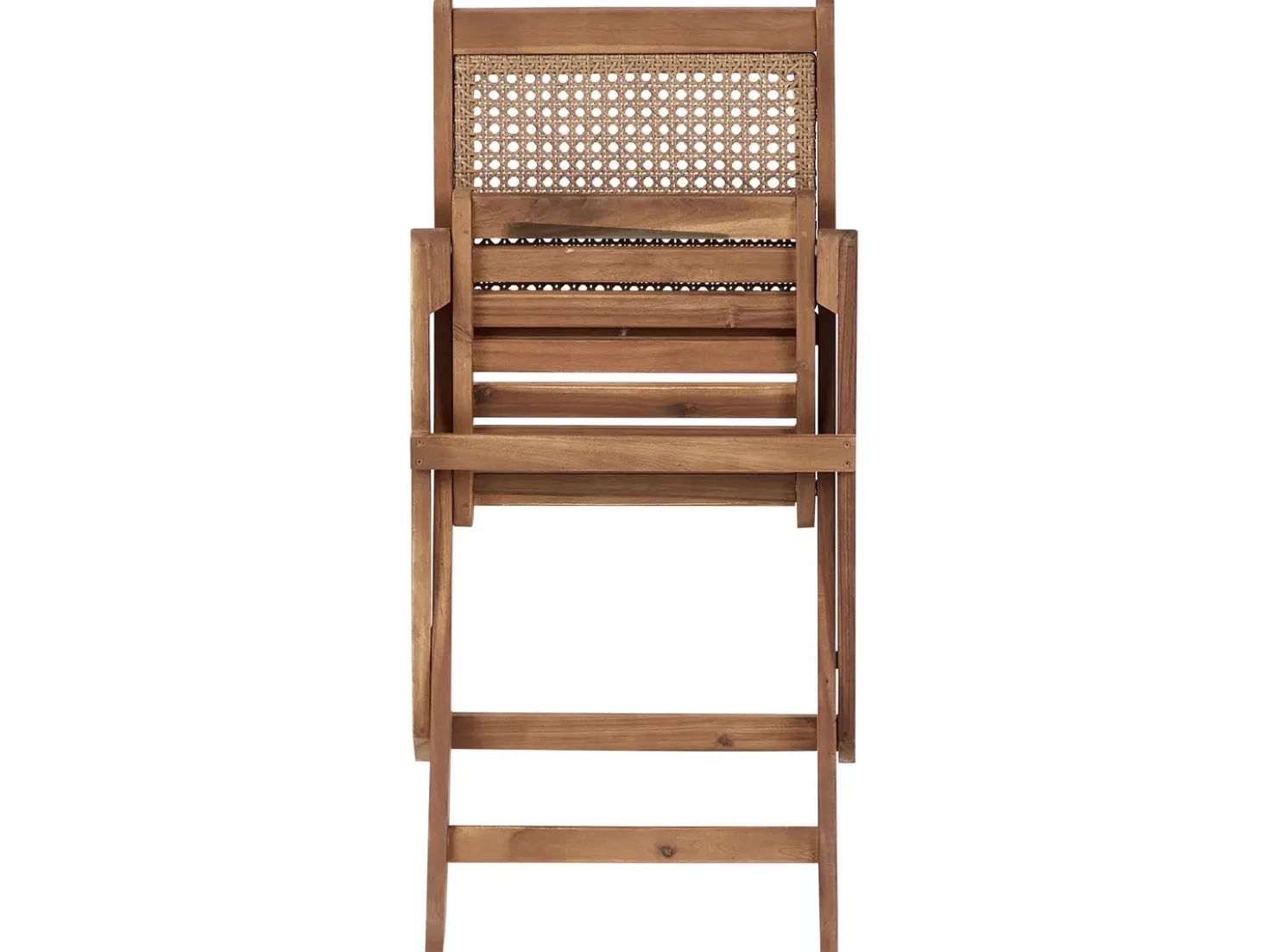 Set bistrot Pieghevole PARAGGI Legno di acacia certificato Marrone