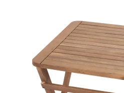 Set bistrot Pieghevole PARAGGI Legno di acacia certificato Marrone