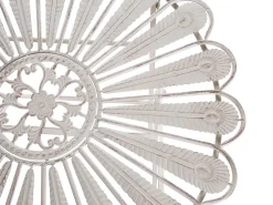 Set bistrot Pieghevole PAVIA Metallo Bianco sporco