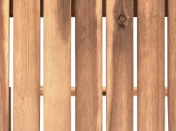 Set bistrot Pieghevole SACILE Legno d'acacia Marrone
