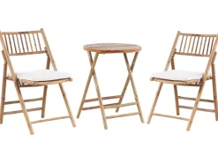 Set bistrot Pieghevole SAVELLETRI Bambù Marrone