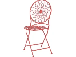 Set bistrot Pieghevole SCARIO Metallo Rosso