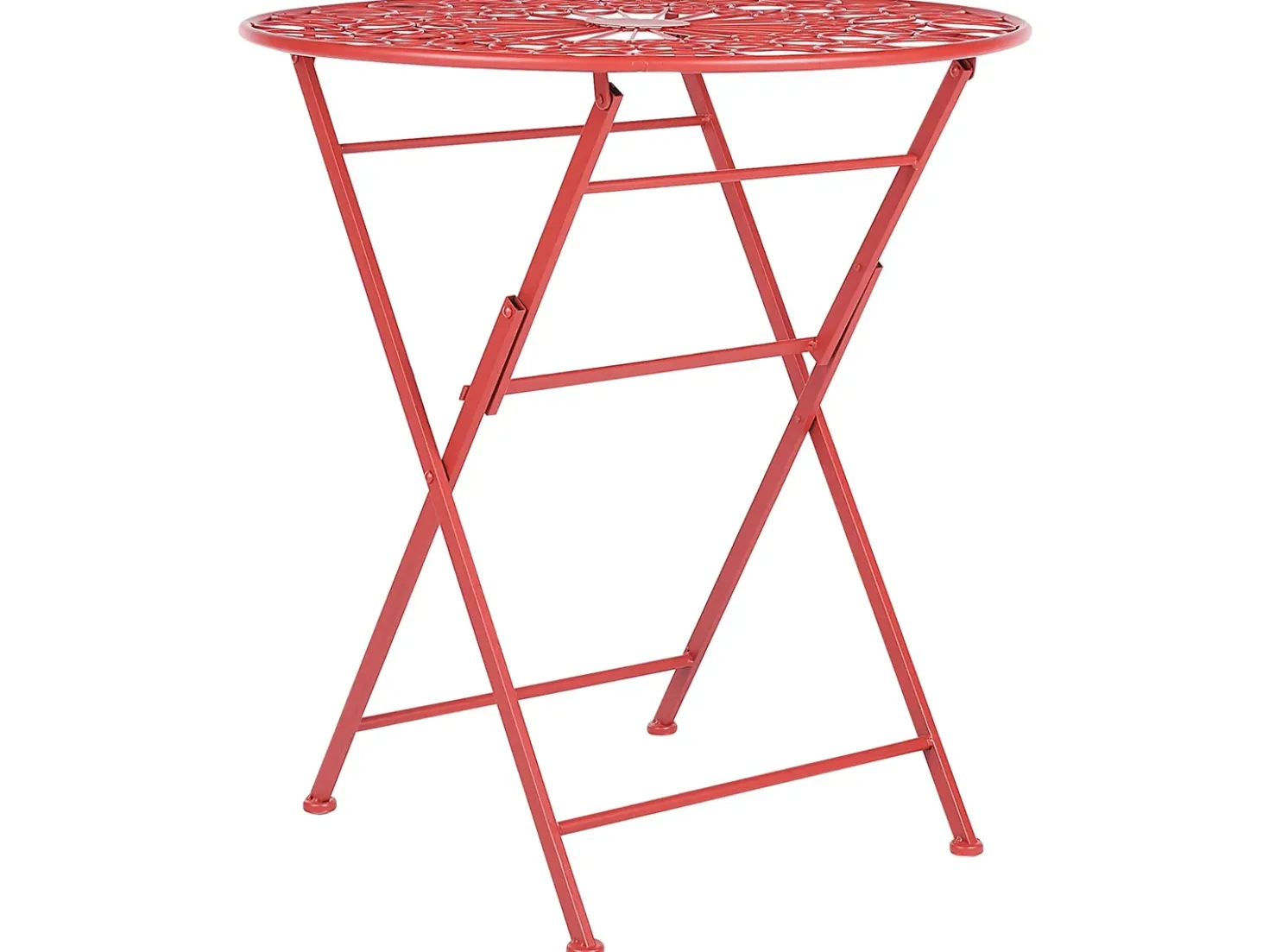 Set bistrot Pieghevole SCARIO Metallo Rosso