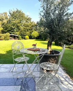 Set bistrot Pieghevole SCAFA Metallo Bianco
