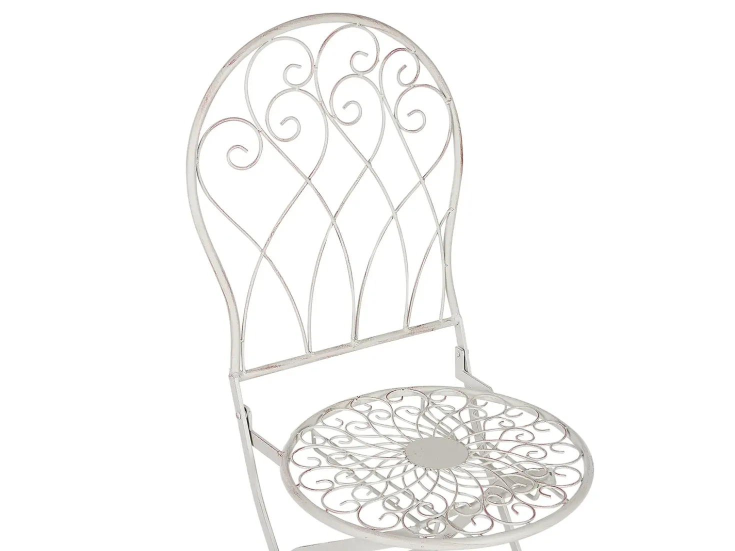 Set bistrot Pieghevole STIFFE Metallo Bianco