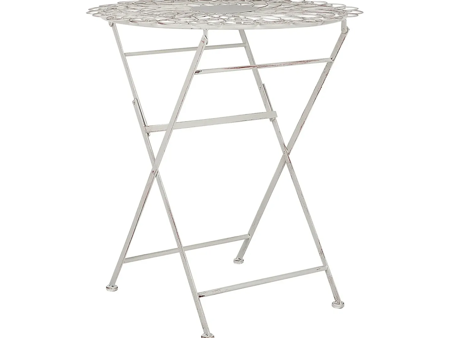 Set bistrot Pieghevole STIFFE Metallo Bianco