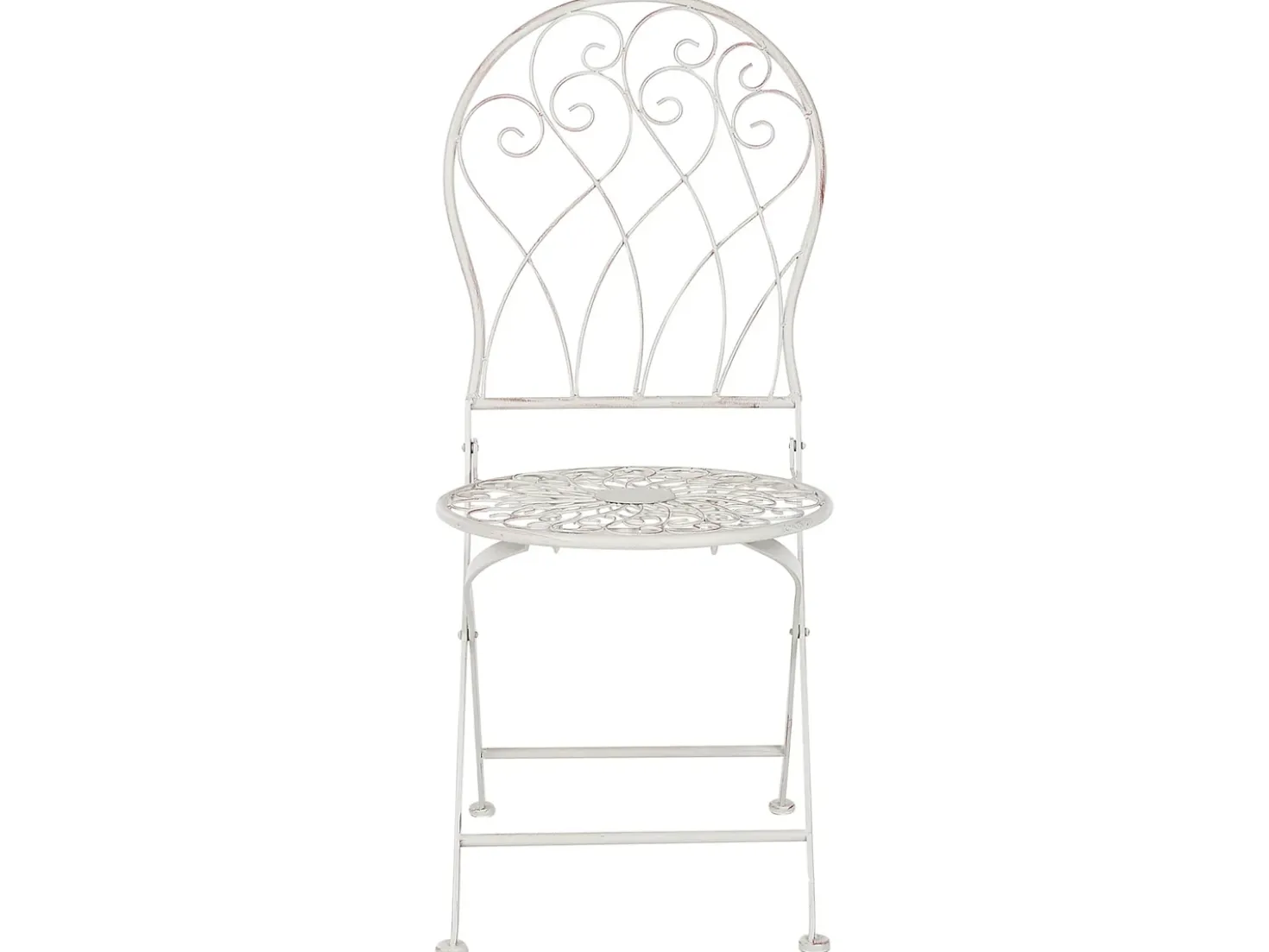 Set bistrot Pieghevole STIFFE Metallo Bianco