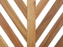 Set bistrot Pieghevole TERNI Legno d'acacia Marrone