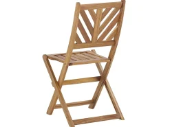 Set bistrot Pieghevole TERNI Legno d'acacia Marrone