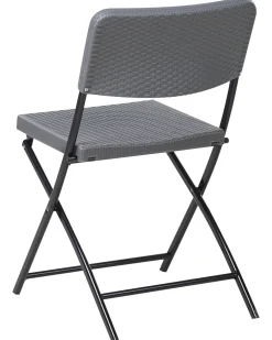 Set bistrot Pieghevole TRAPPETO Grigio