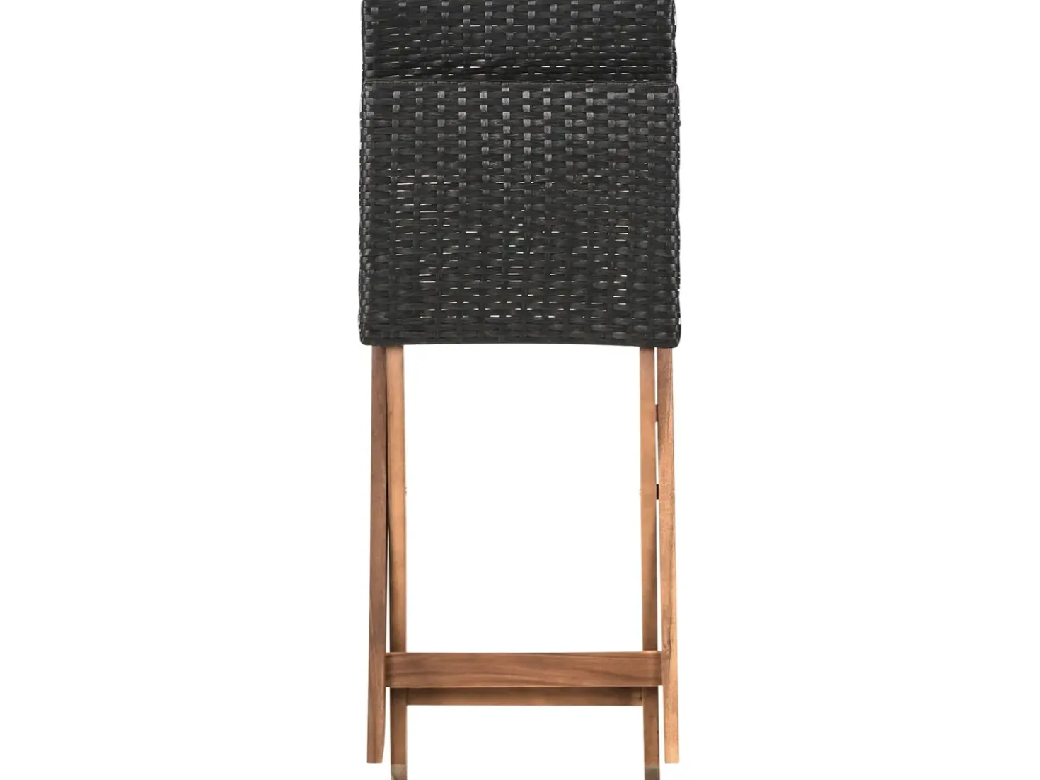 Set bistrot RIVAROTTA Legno d'acacia Marrone/Nero