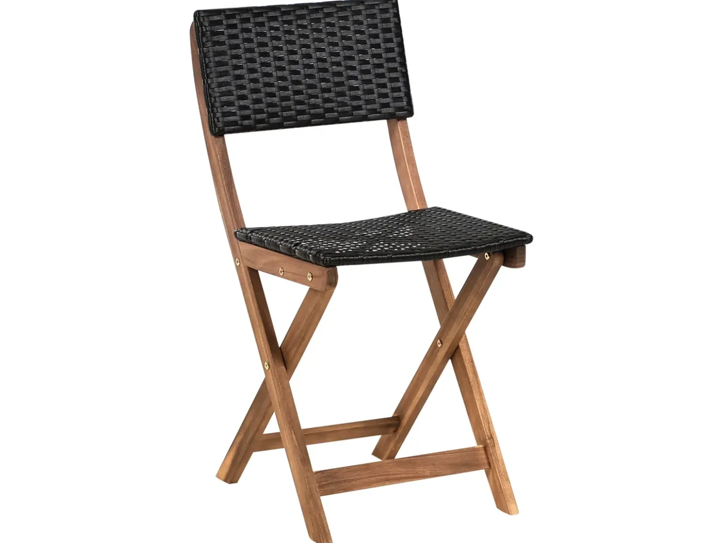 Set bistrot RIVAROTTA Legno d'acacia Marrone/Nero