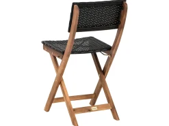 Set bistrot RIVAROTTA Legno d'acacia Marrone/Nero