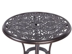 Set bistrot TRIORA/ANDALO Metallo Marrone