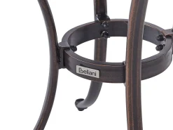 Set bistrot TRIORA/ANDALO Metallo Marrone