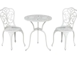 Set bistrot TRIORA/DASCIO Metallo Bianco sporco
