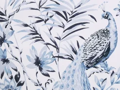 Set Copripiumino BALLARD Raso di Cotone 155 x 220 cm Blu